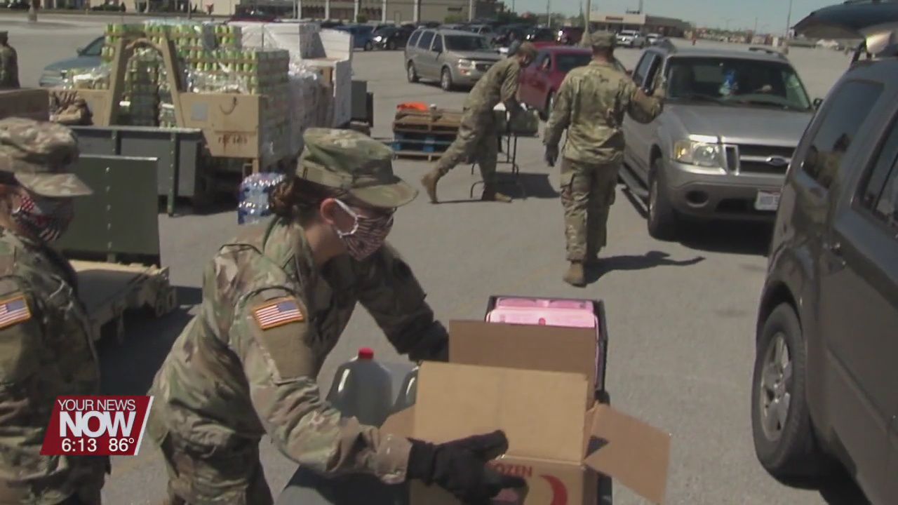Ohio National Guard set to leave West Ohio Food Bank mission